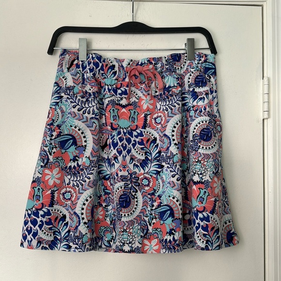 T by Talbots Summer Athletic Breathable Elastic Waist Skort Size Medium Petite - Picture 1 of 8